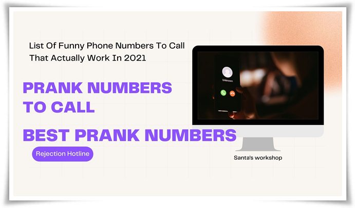 prank numbers to call