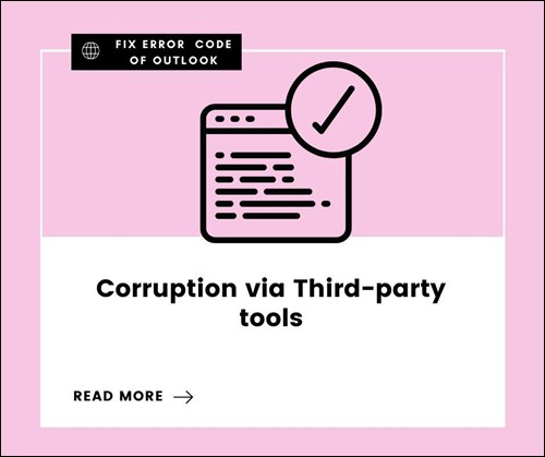 Corruption via Third-party tools