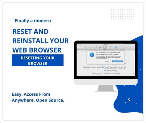 Reset And Reinstall Your Web Browser 