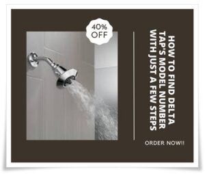 how to identify delta shower faucet model