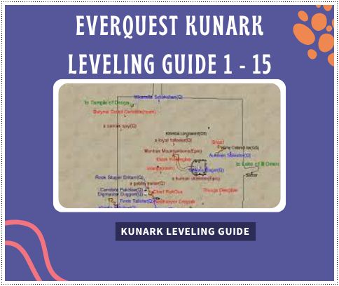 Everquest Kunark Leveling Guide 1 - 15