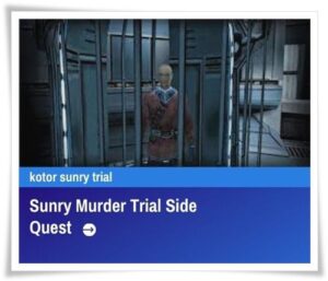 kotor sunry trial
