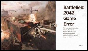 battlefield 2042 game error