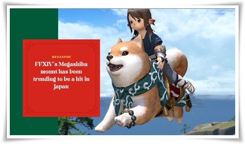 FFXIV's Megashiba mount has been trending to be a hit in Japan