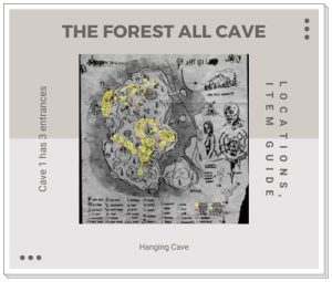 the forest cave map