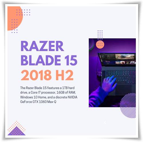 razer blade 15 2018 h2 Dual Mode Display Gaming Laptop
