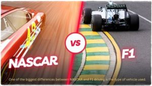 nascar vs f1