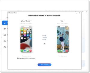 iPhone data transfer