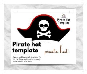 pirate hat template