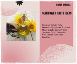 sunflower party ideas