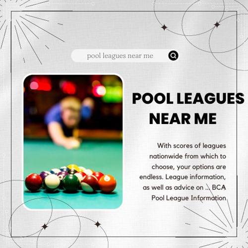 What Are the Best Pool Leagues Near Me