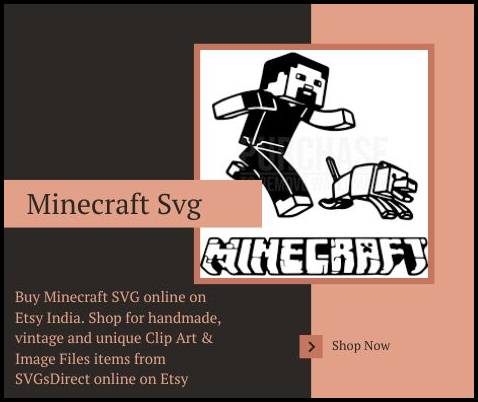 minecraft svg Images 2023 Free and Paid