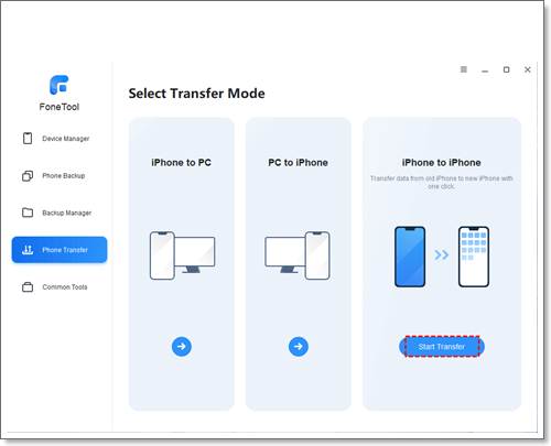 transfer data to new iPhone