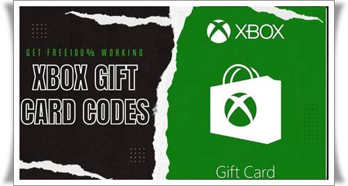 FREE Xbox Gift Card Codes with the latest updates new redeem codes for 2024