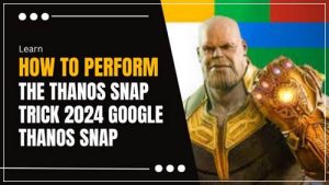 Thanos Snap on Google
