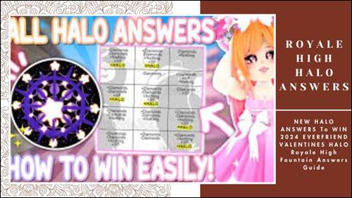 Answers to Royale High Halos  Winter Halo Glitterfrost Revision 2024