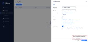 SQL database backups