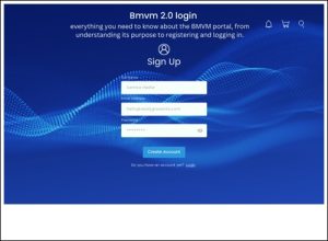 bmvm 2.0 login