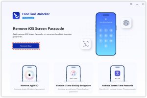As a professional and reliable iOS unlocking solution, FoneTool Unlocker has outstanding performance in terms of powerful functions, easy operation and security.