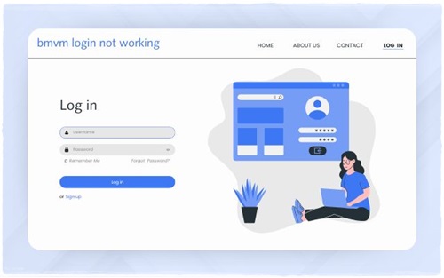 bmvm login not working