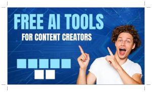free AI tools for content creators